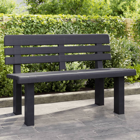 Garden Bench 110X52X71 Cm Polypropylene