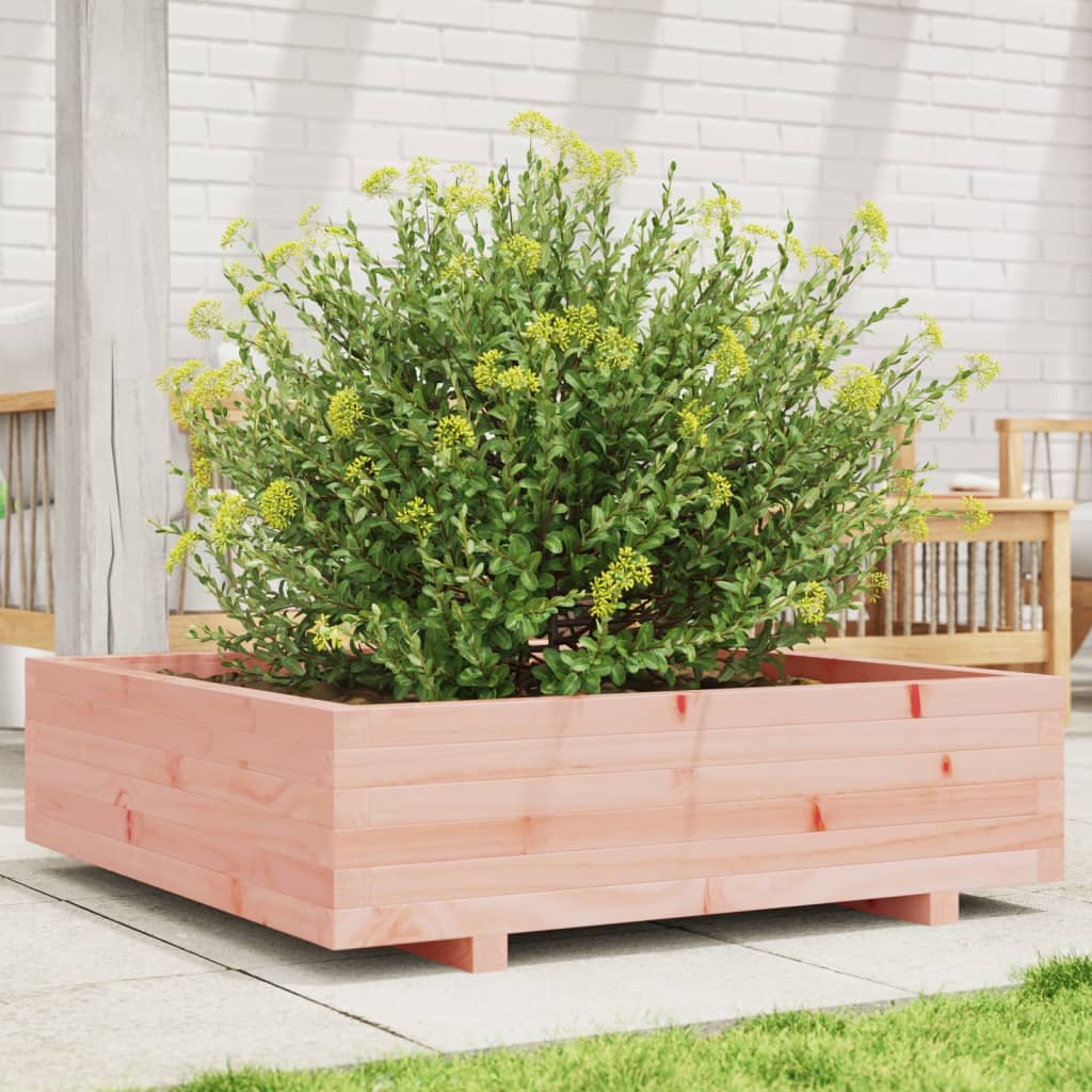 Garden Planter 90X90X26.5 Cm Solid Wood Douglas