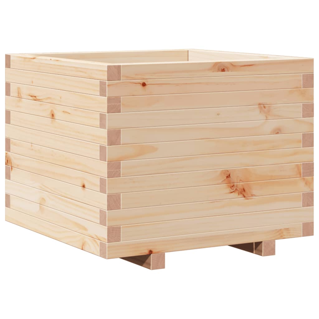 Garden Planter 60X60X49.5 Cm Solid Wood Pine