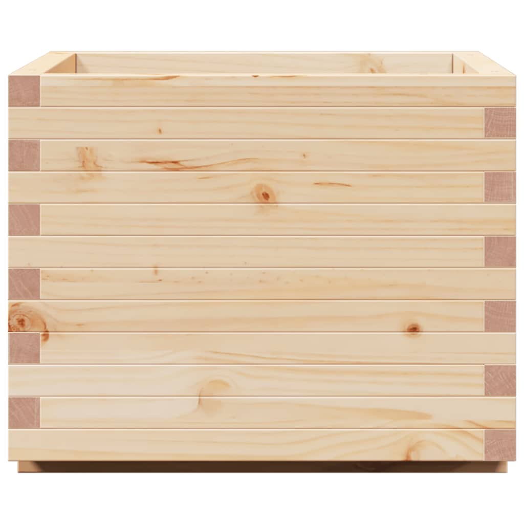 Garden Planter 60X60X49.5 Cm Solid Wood Pine