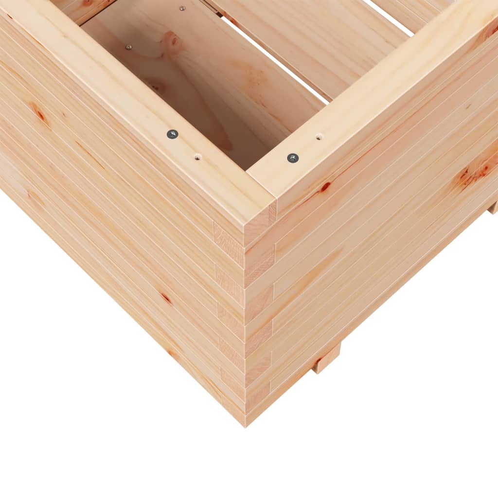 Garden Planter 60X60X49.5 Cm Solid Wood Pine