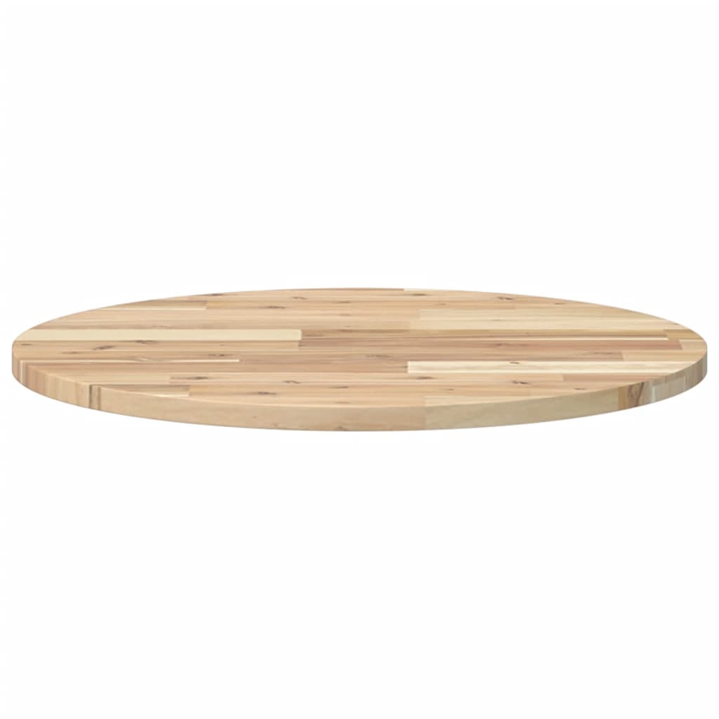 Table Top Round Ø60X2 Cm Solid Wood Acacia