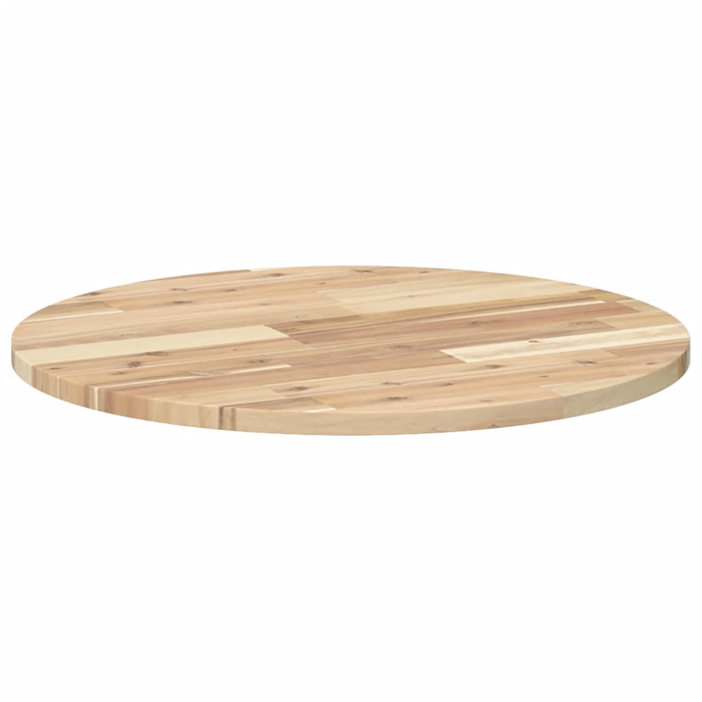 Table Top Round Ø60X2 Cm Solid Wood Acacia