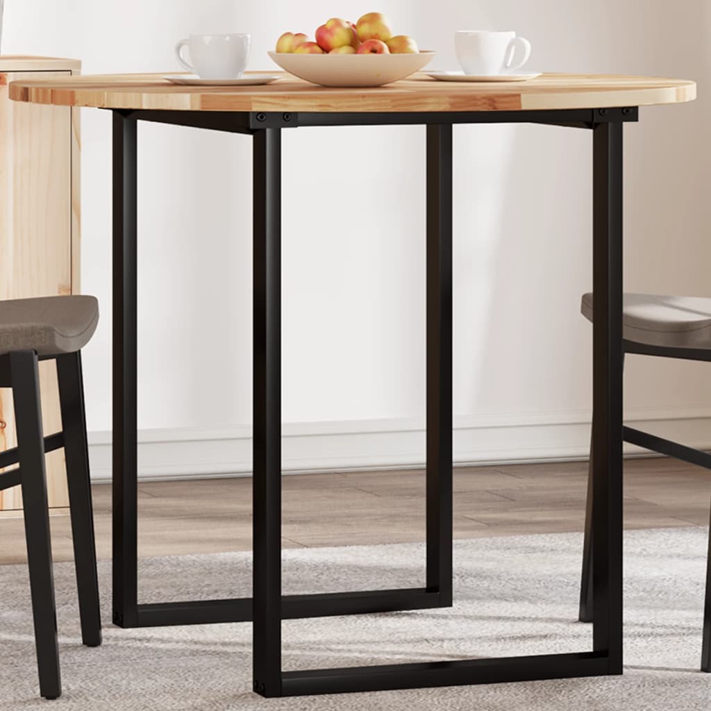 Table Top Round Ø60X2 Cm Solid Wood Acacia