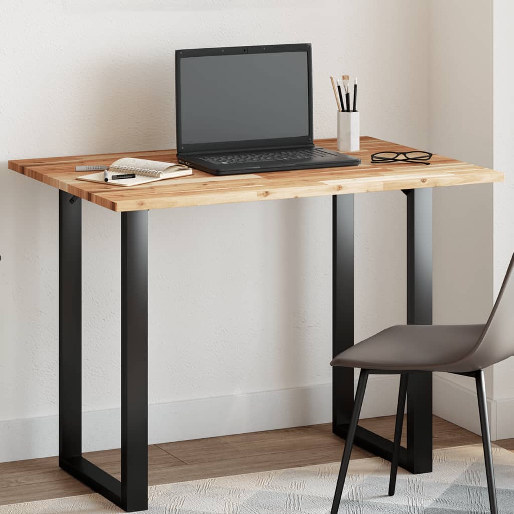 Table Top Rectangular Solid Wood Acacia