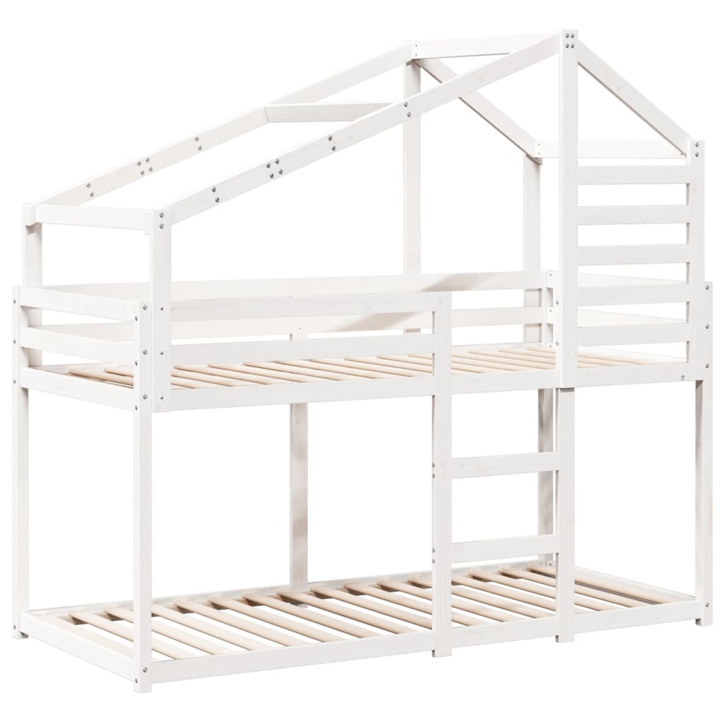 Bunk Bed Without Mattress Solid Wood Pine