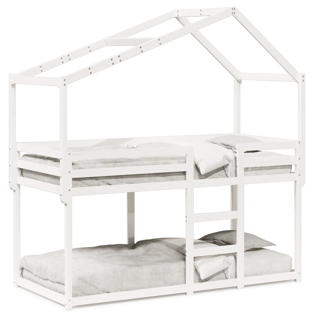 Bunk Bed Without Mattress Solid Wood Pine