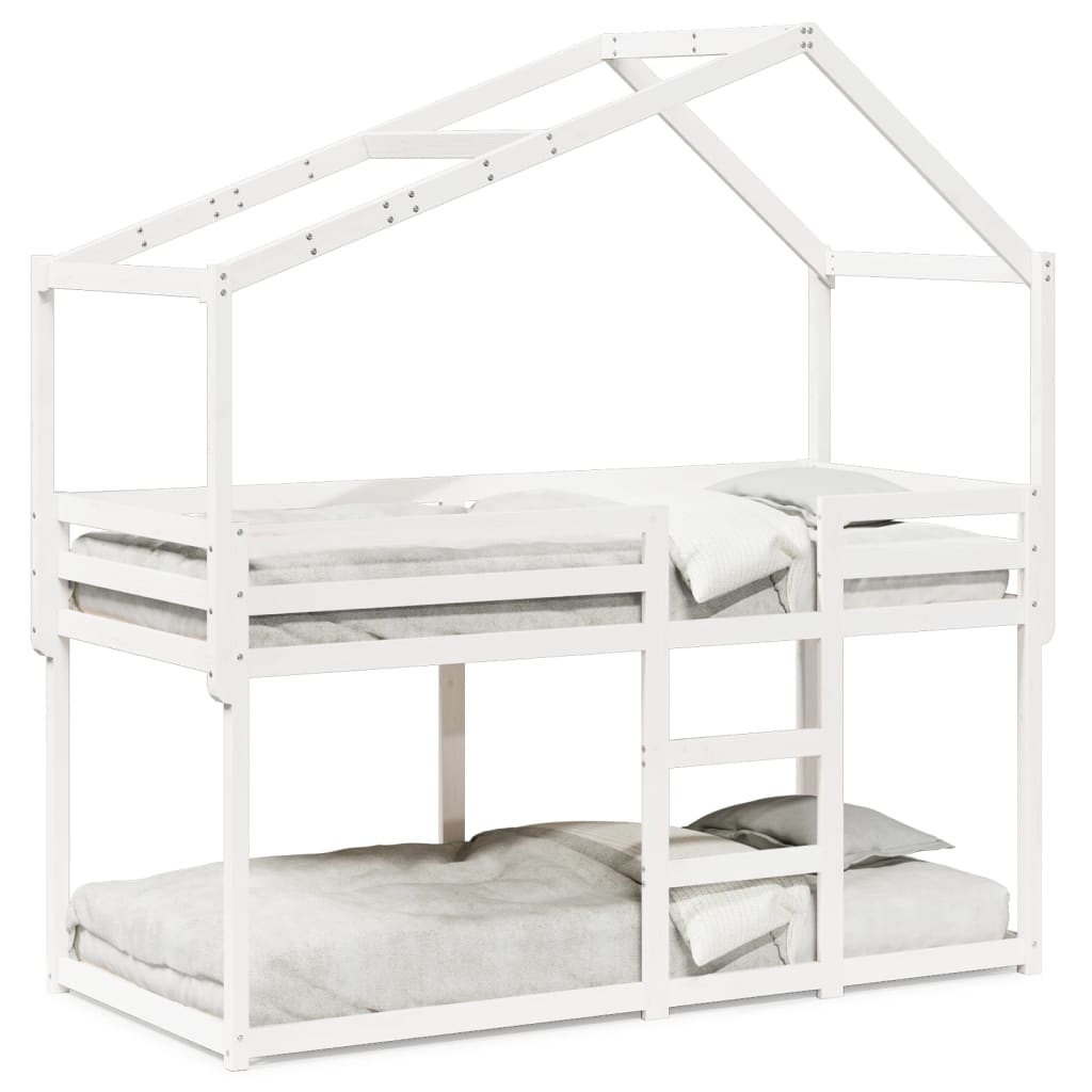 Bunk Bed Without Mattress Solid Wood Pine
