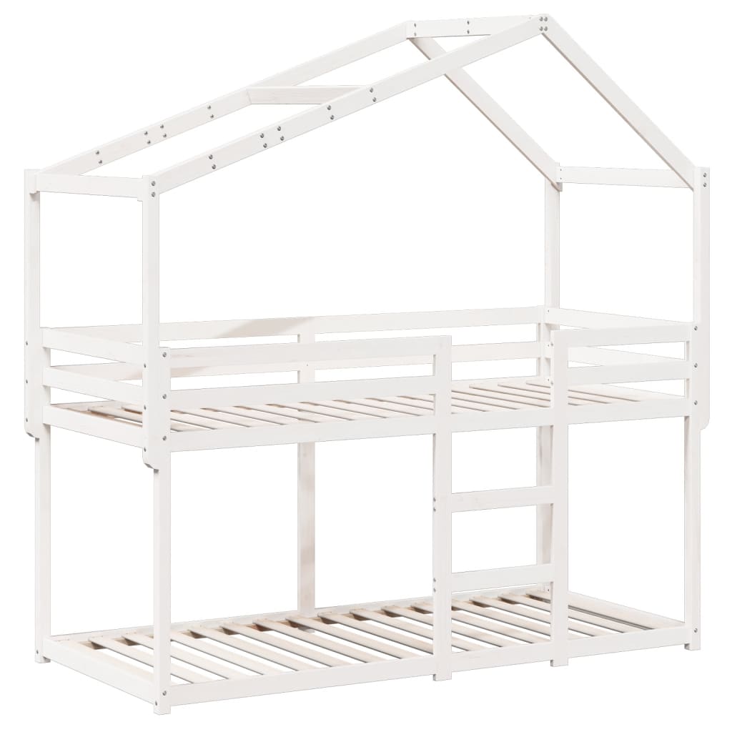 Bunk Bed Without Mattress Solid Wood Pine