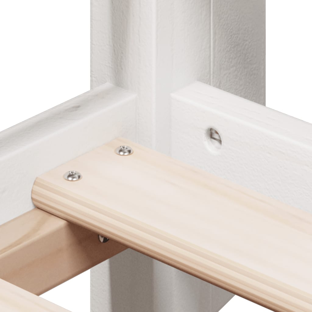 High Sleeper Bed Without Mattress Solid Wood Pine