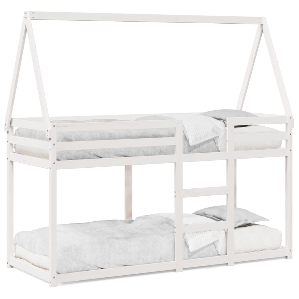 Bunk Bed Without Mattress Solid Wood Pine