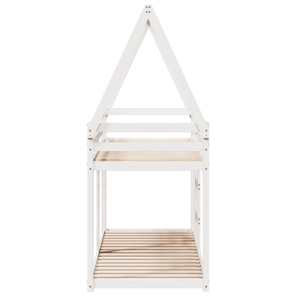 Bunk Bed Without Mattress Solid Wood Pine