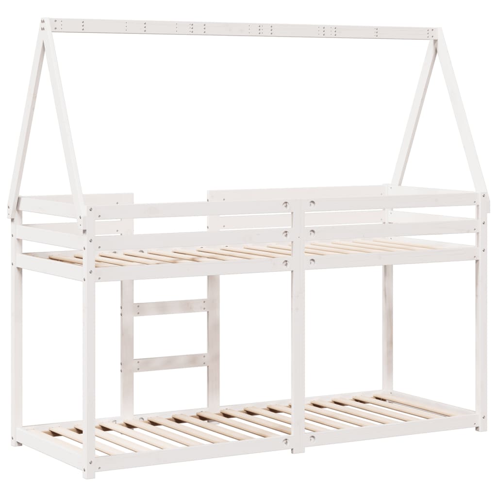 Bunk Bed Without Mattress Solid Wood Pine