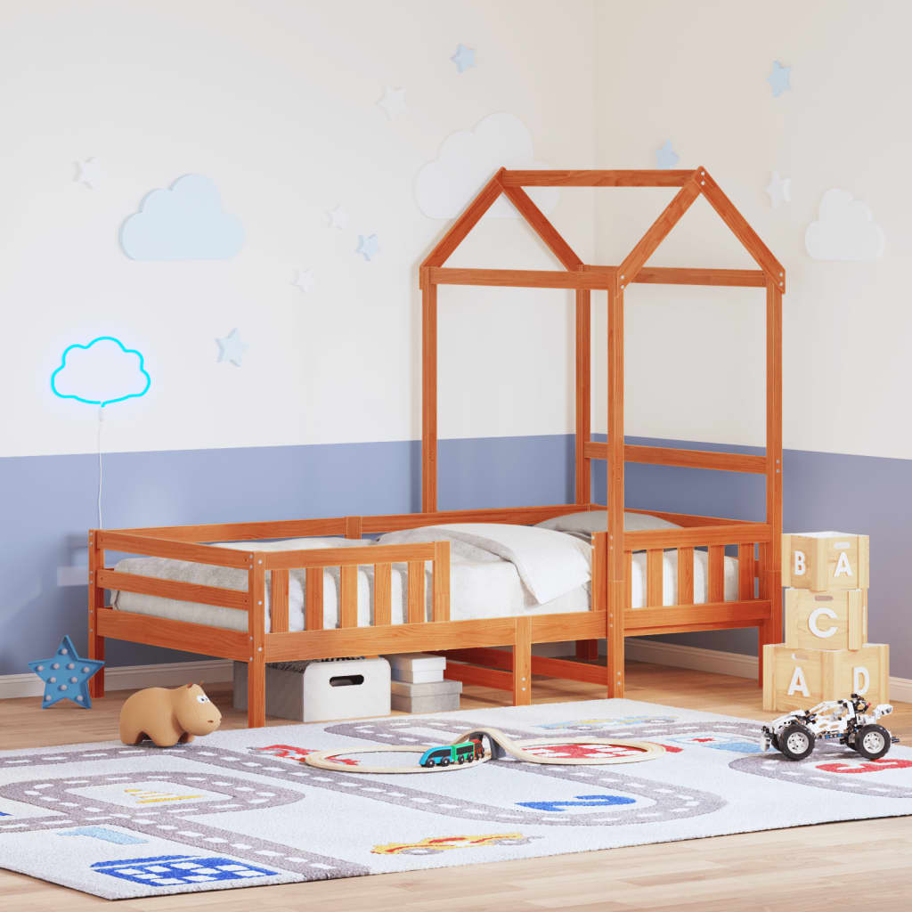 Bed Frame With Roof Without Mattress Single