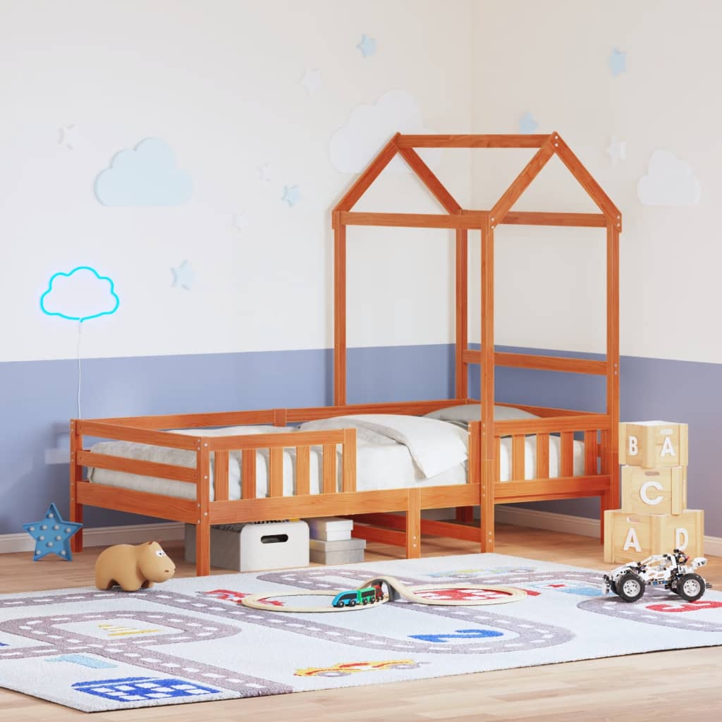 Bed Frame With Roof Without Mattress Single