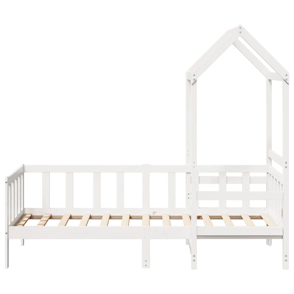 Day Bed And Bench Set With Roof Without Mattress Single