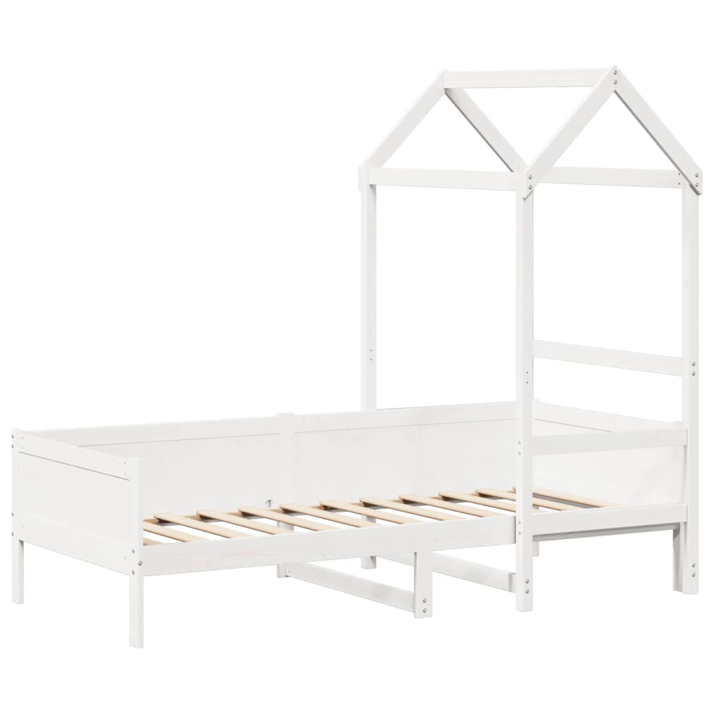 Day Bed With Roof Without Mattress Single Solid Wood