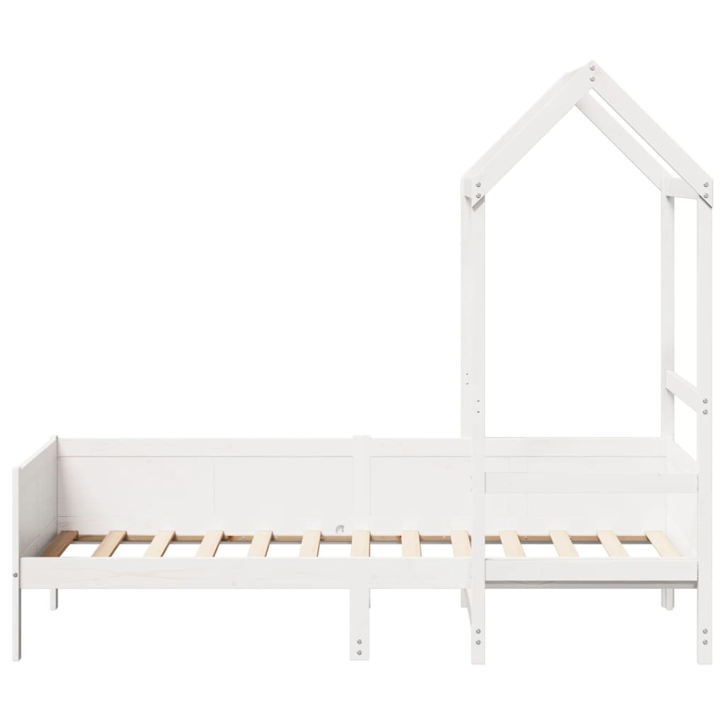Day Bed With Roof Without Mattress Single Solid Wood