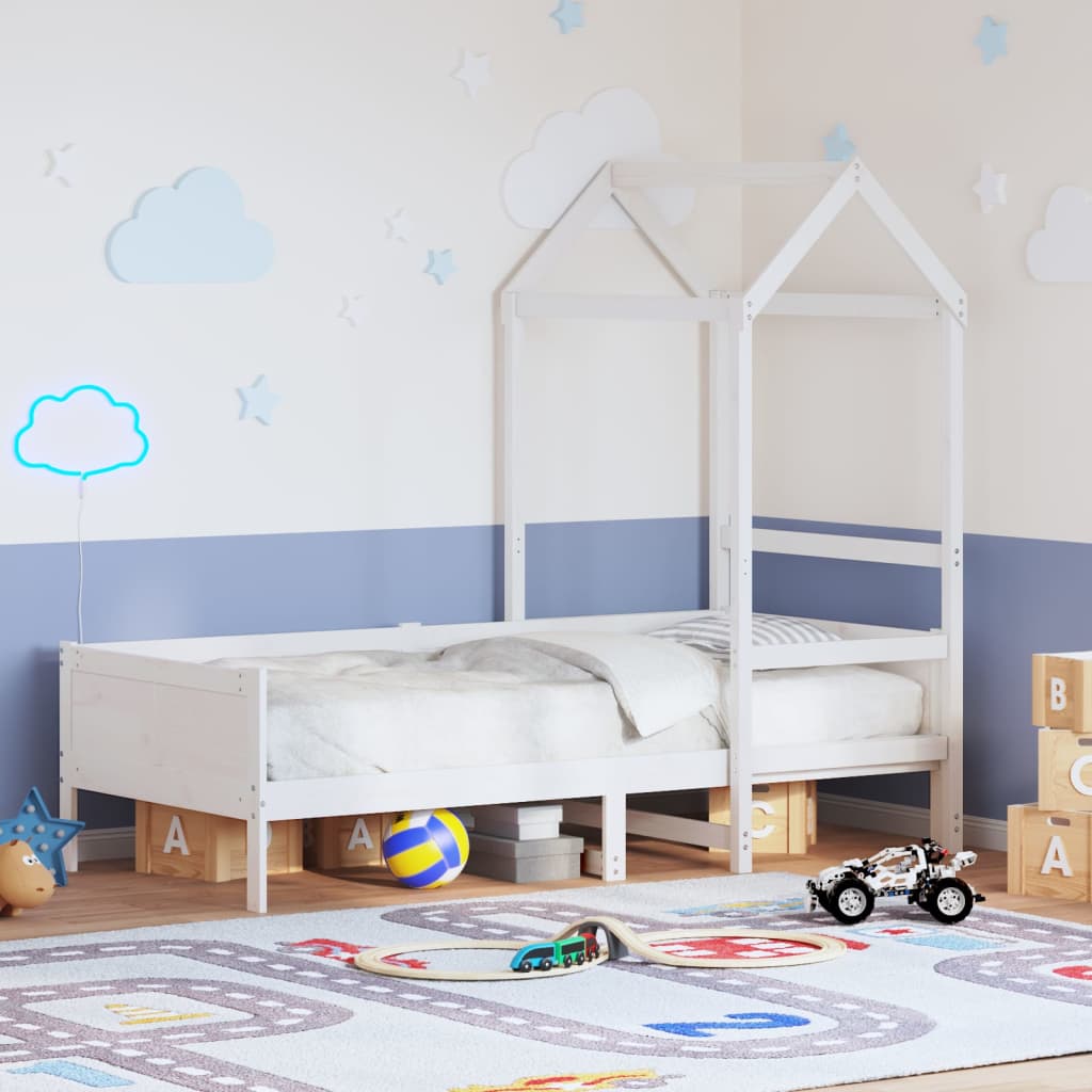 Day Bed With Roof Without Mattress Single Solid Wood