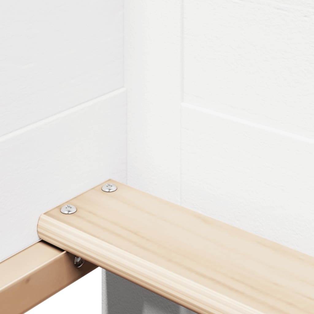 Day Bed And Bench Set With Roof Without Mattress Single