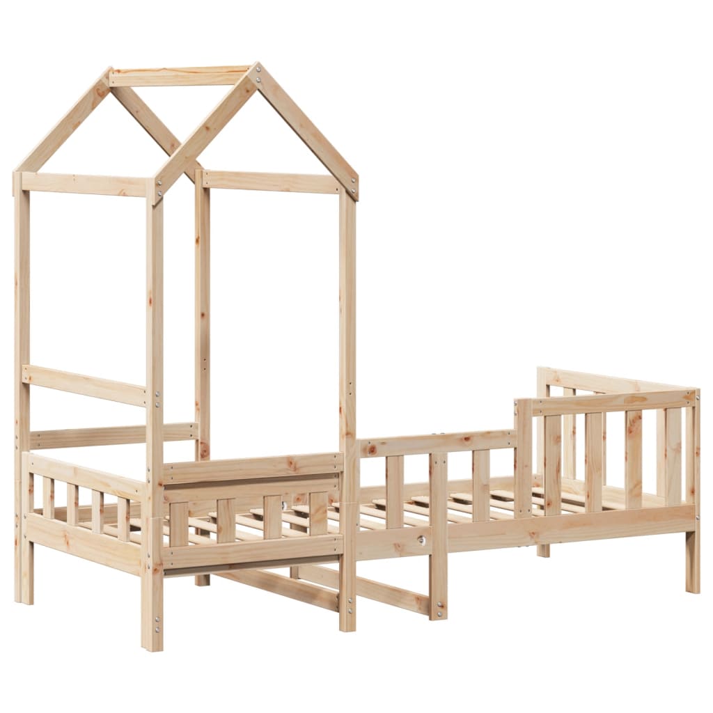 Day Bed With Roof Without Mattress Solid Wood