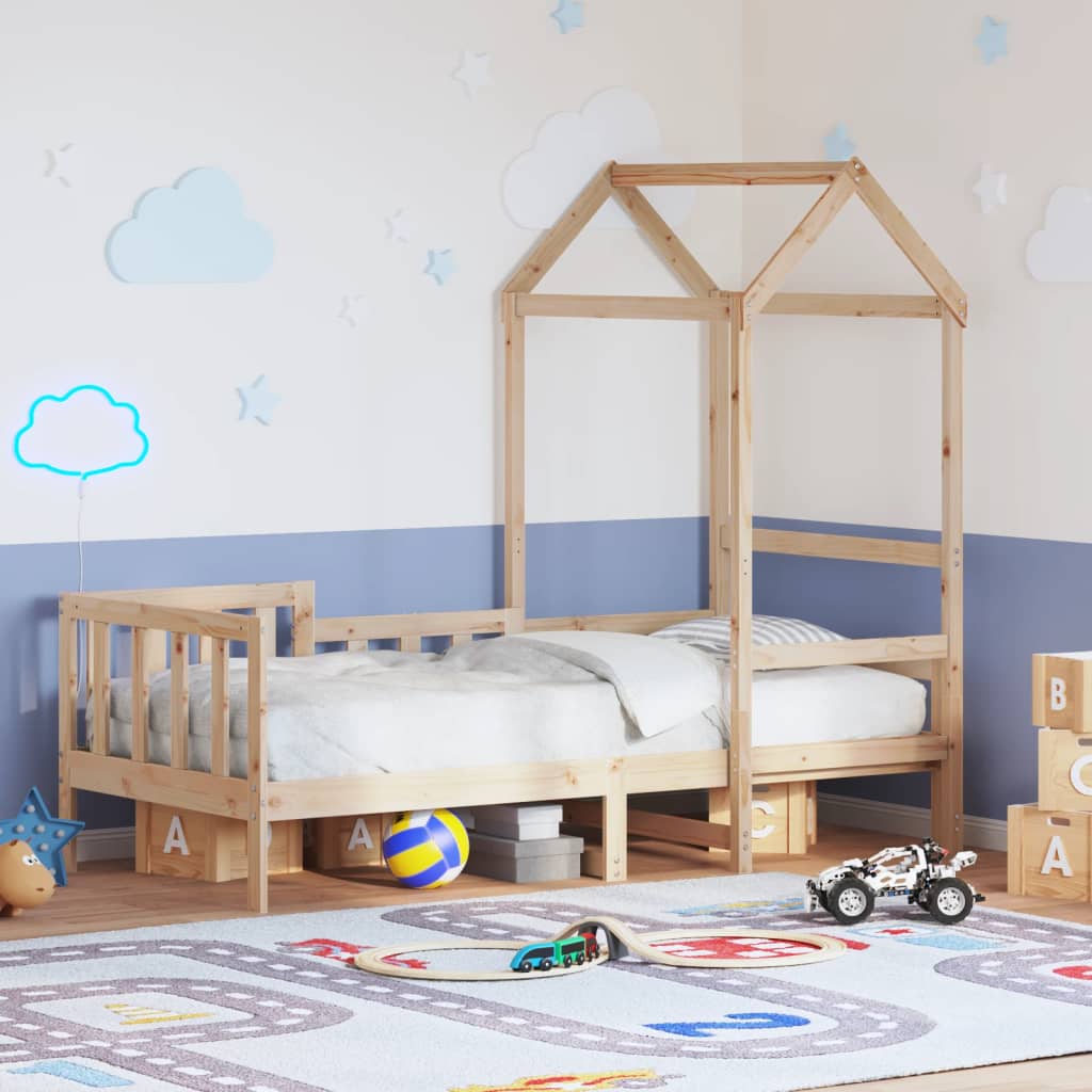 Day Bed With Roof Without Mattress Solid Wood