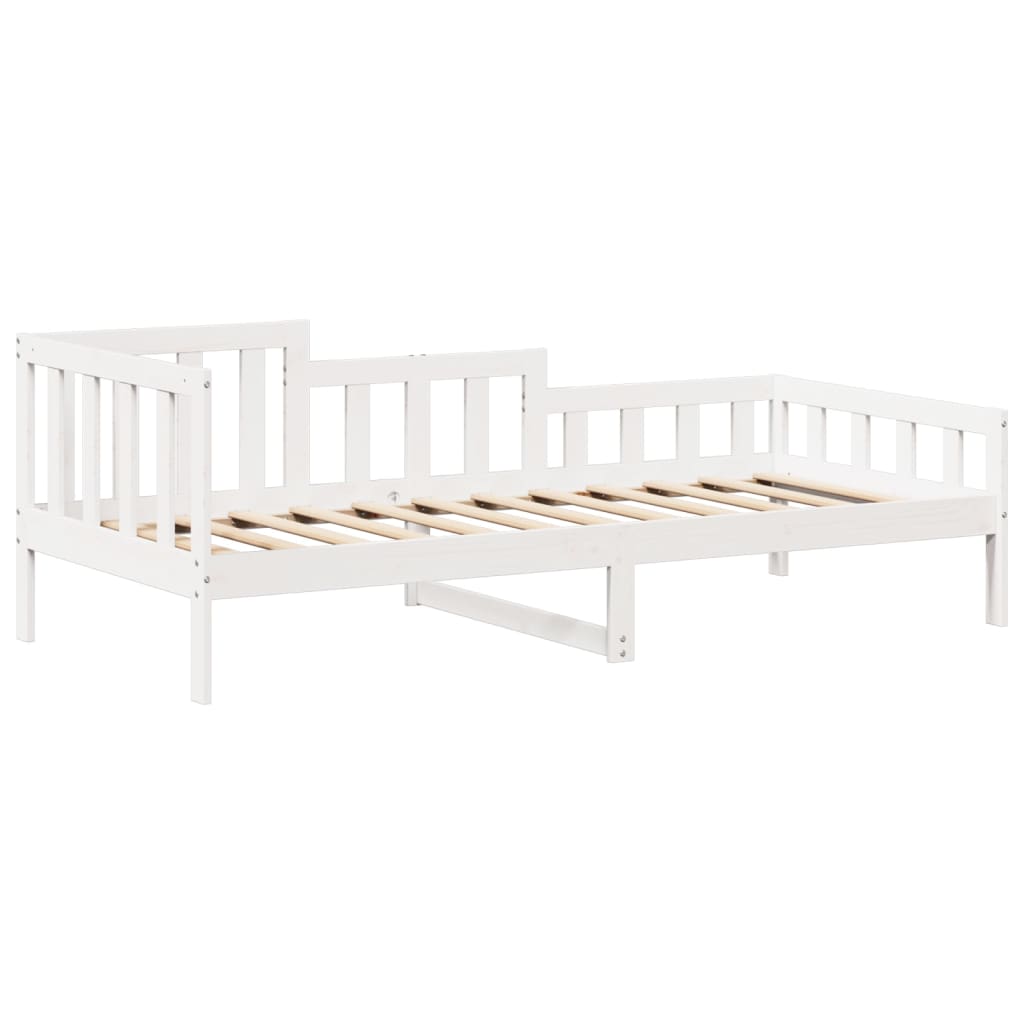 Day Bed And Bench Set With Roof Without Mattress Single