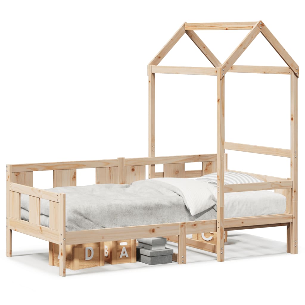 Day Bed With Roof Without Mattress Solid Wood