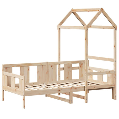 Day Bed With Roof Without Mattress Solid Wood