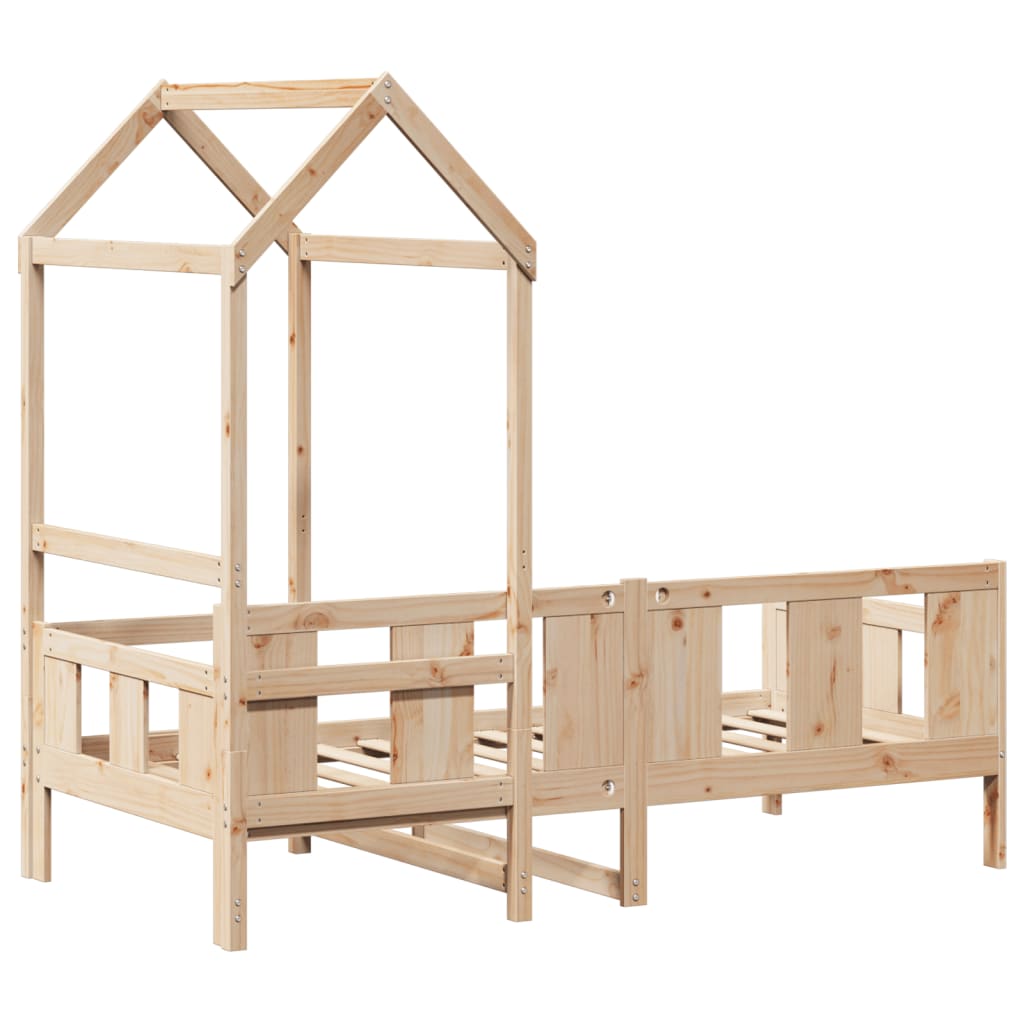 Day Bed With Roof Without Mattress Solid Wood