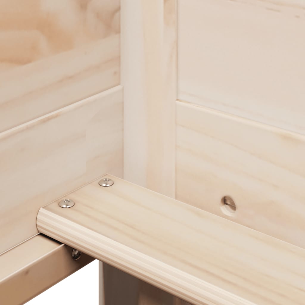 Day Bed And Bench Set With Roof Without Mattress