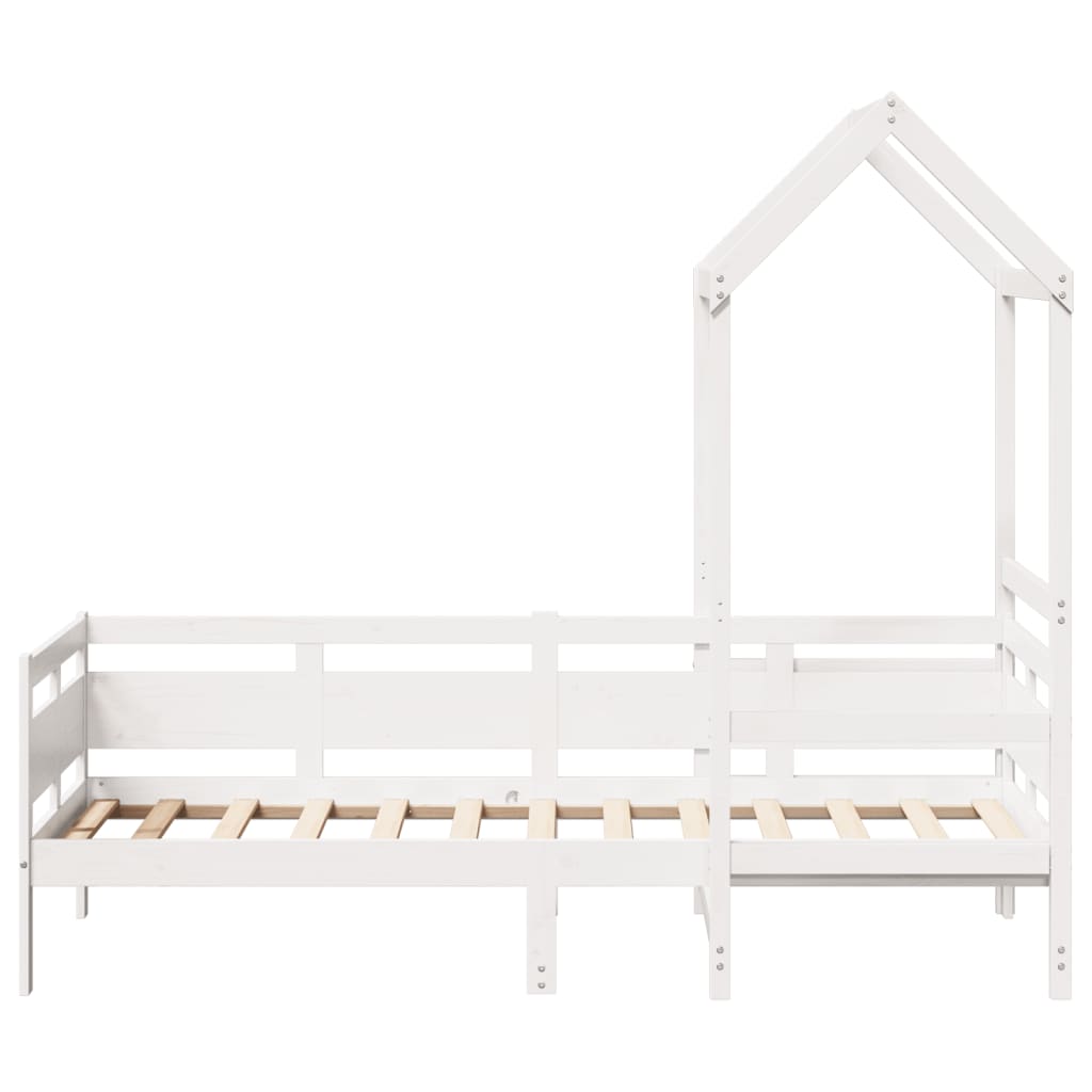 Day Bed With Roof Without Mattress Solid Wood