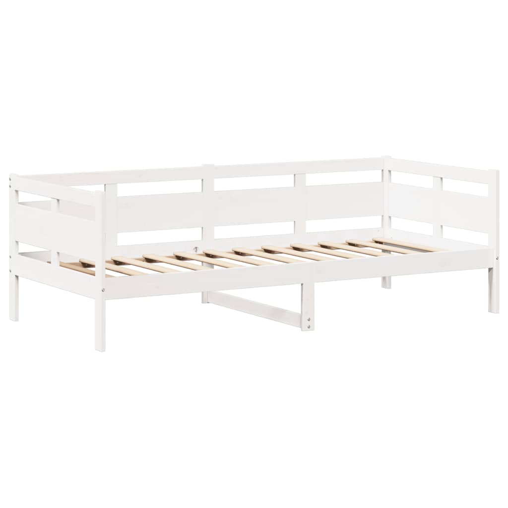 Day Bed And Bench Set With Roof Without Mattress Single