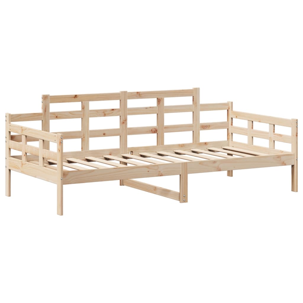 Day Bed And Bench Set With Roof Without Mattress