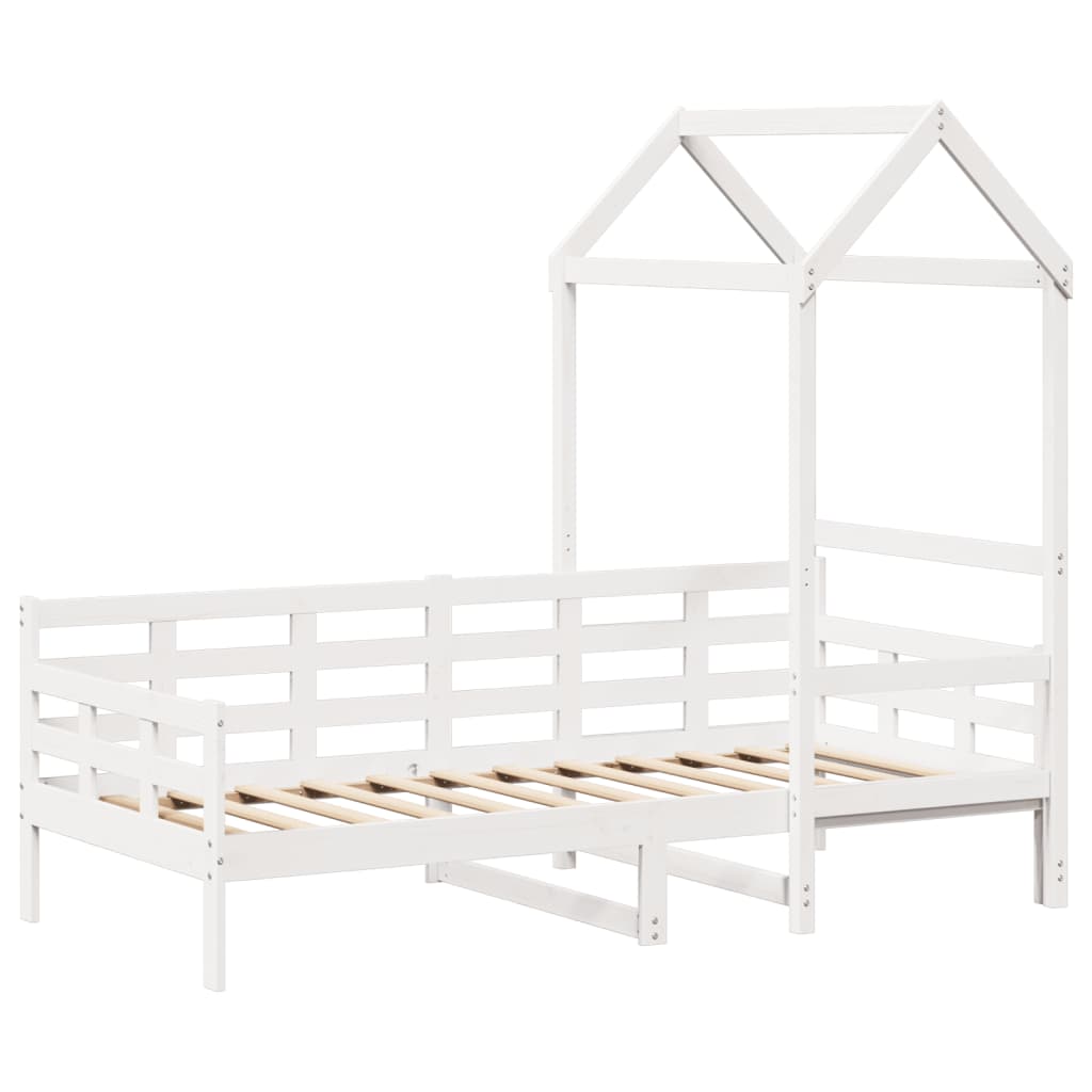 Day Bed With Roof Without Mattress Single Solid Wood