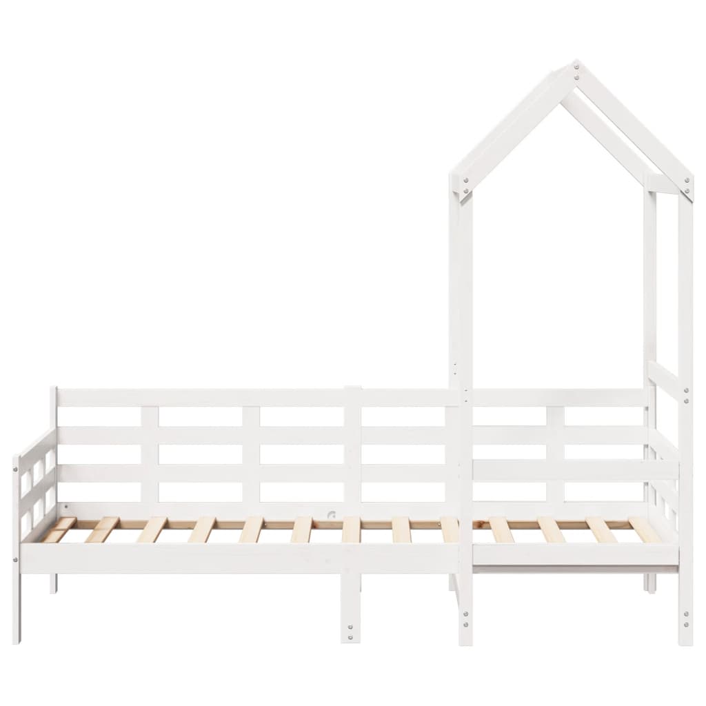 Day Bed With Roof Without Mattress Single Solid Wood