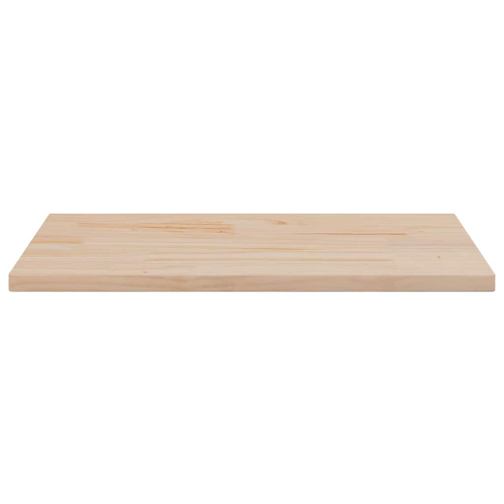 Table Tops 2 Pcs 80X40X1.7 Cm Rectangular Solid Wood Pine