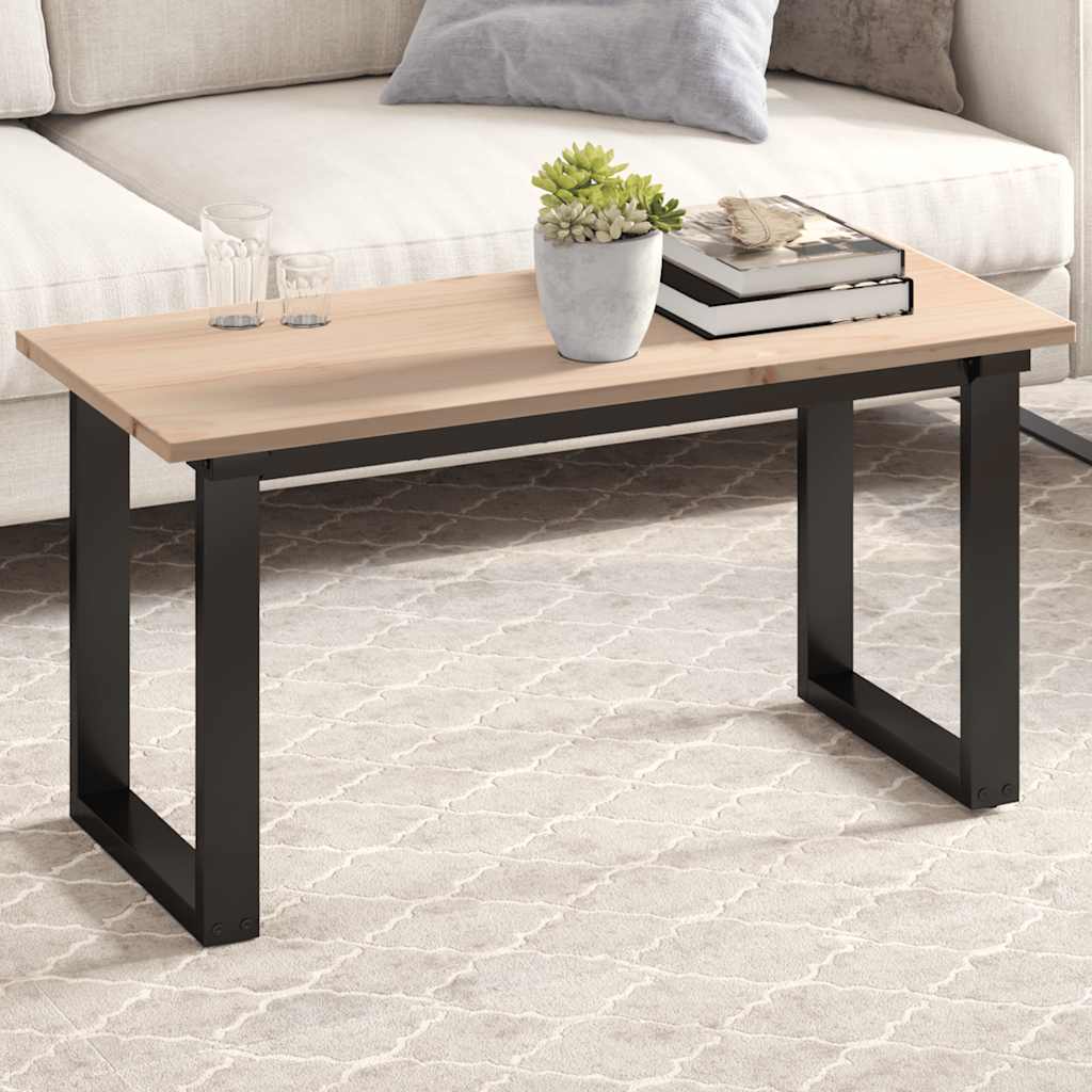 Table Tops 2 Pcs 80X40X1.7 Cm Rectangular Solid Wood Pine