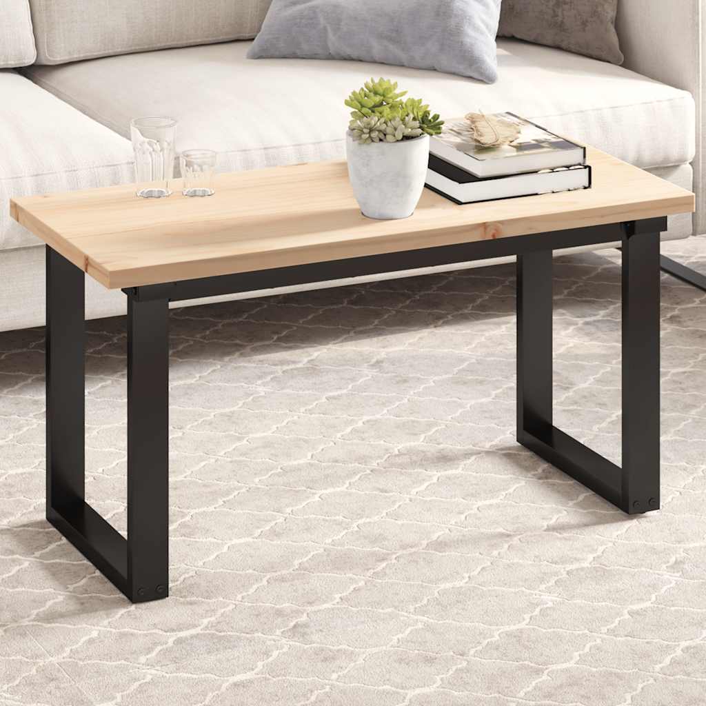 Table Tops 2 Pcs 80X40X1.7 Cm Rectangular Solid Wood Pine