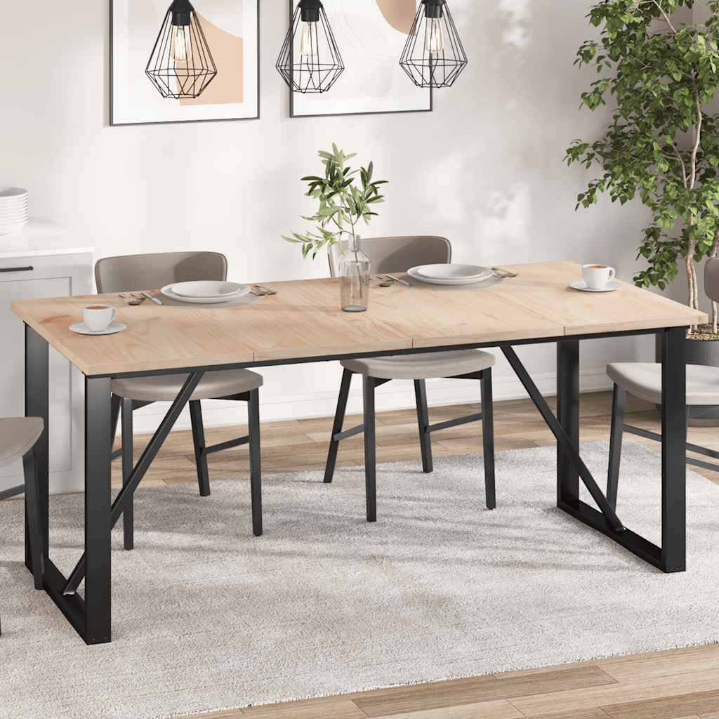 Table Tops 2 Pcs 80X40X1.7 Cm Rectangular Solid Wood Pine