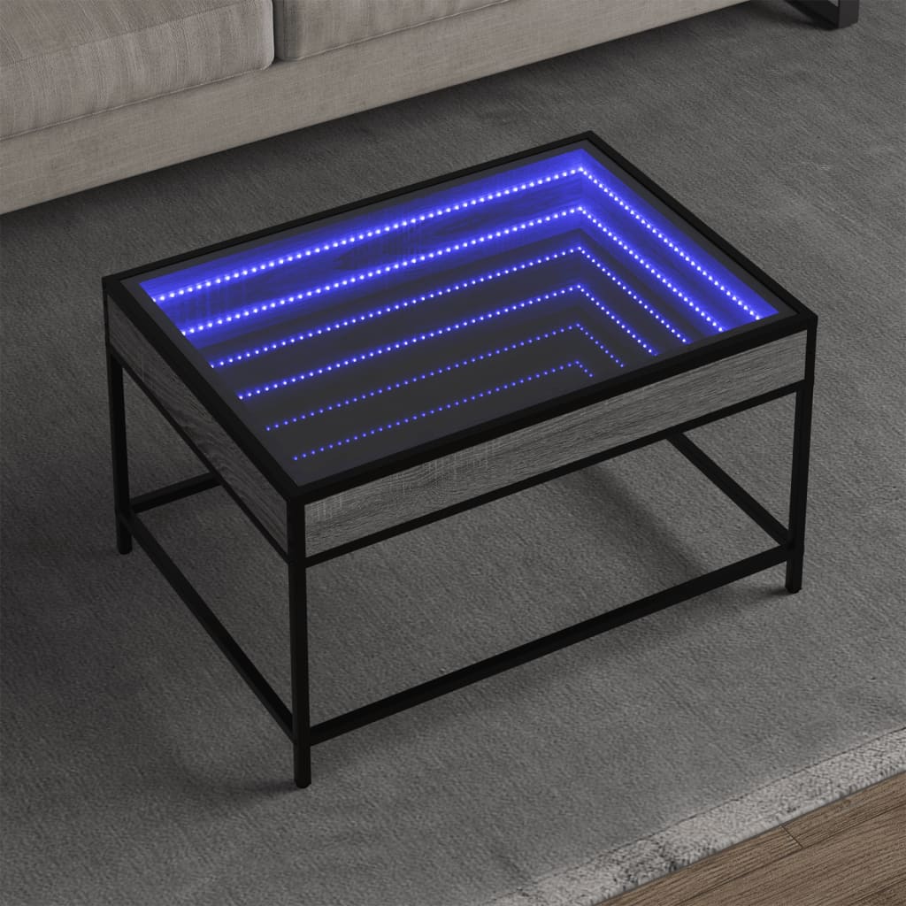 Coffee Table With Infinity Led