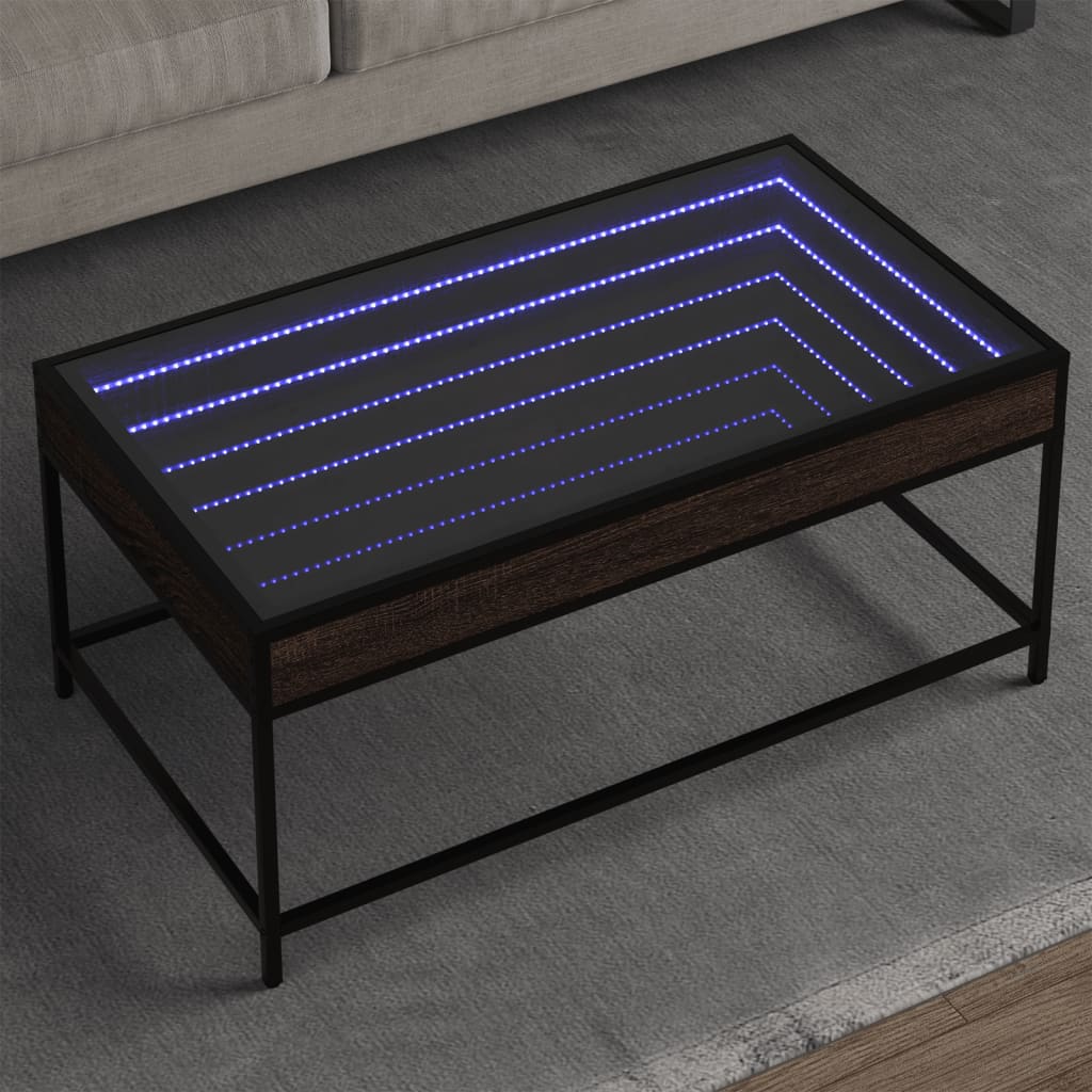 Coffee Table With Infinity Led