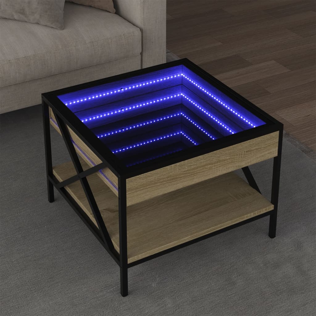 Coffee Table With Infinity Led