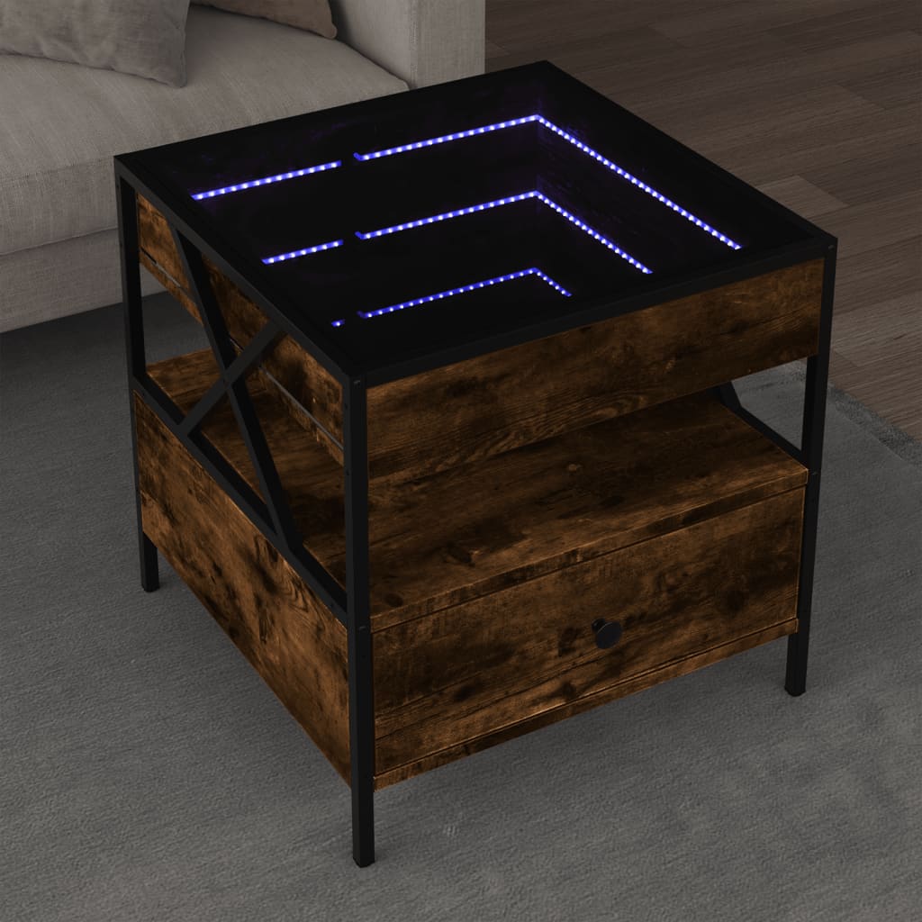 Coffee Table With Infinity Led
