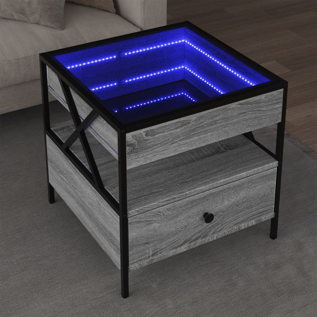Coffee Table With Infinity Led