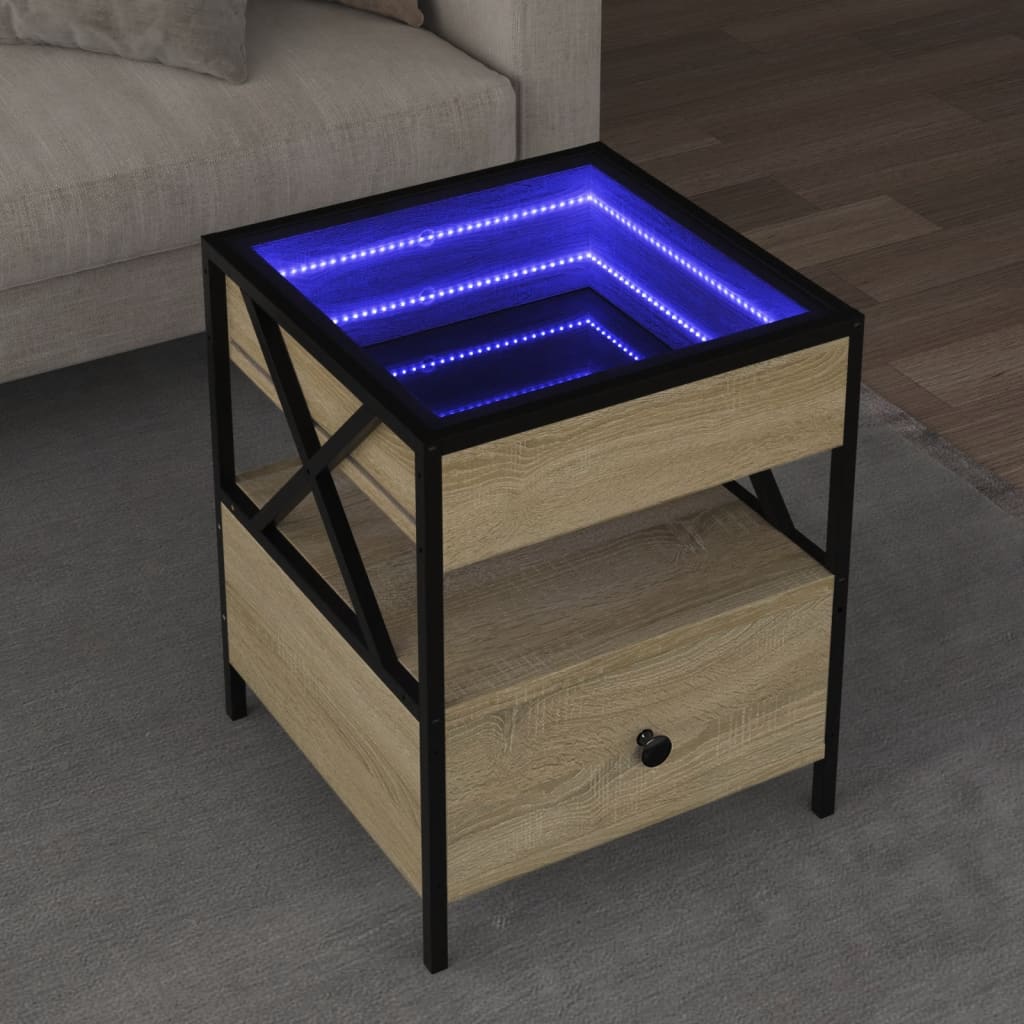 Coffee Table With Infinity Led
