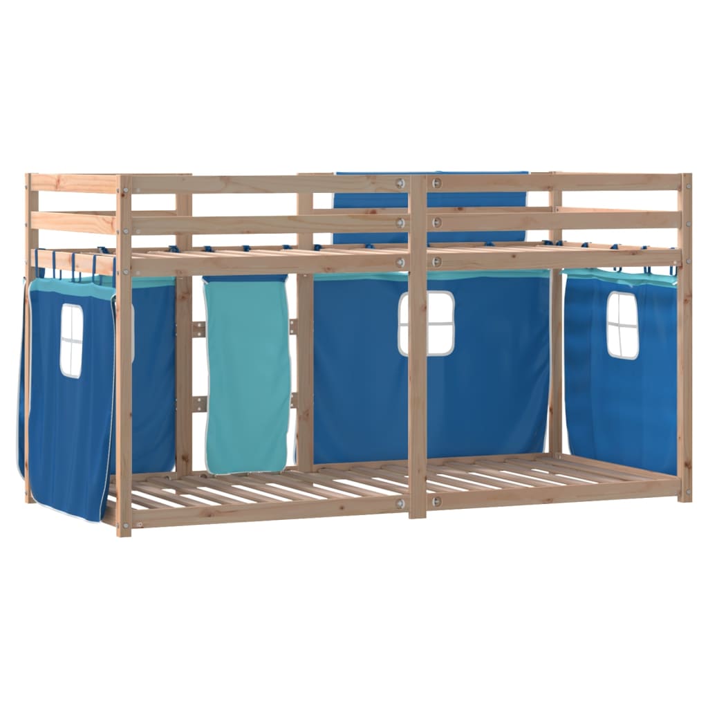 Bunk Bed Without Mattress Solid Wood Pine