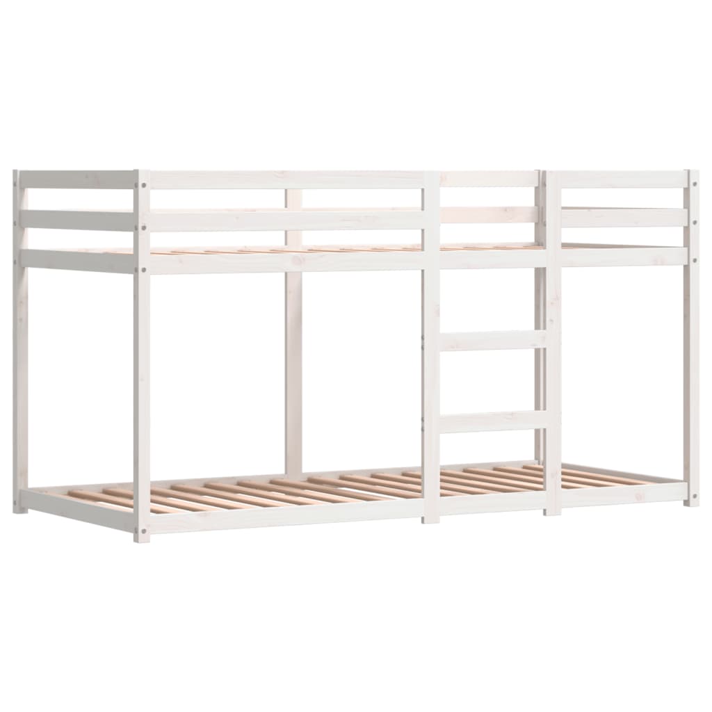 Bunk Bed Without Mattress Pink Solid Wood Pine