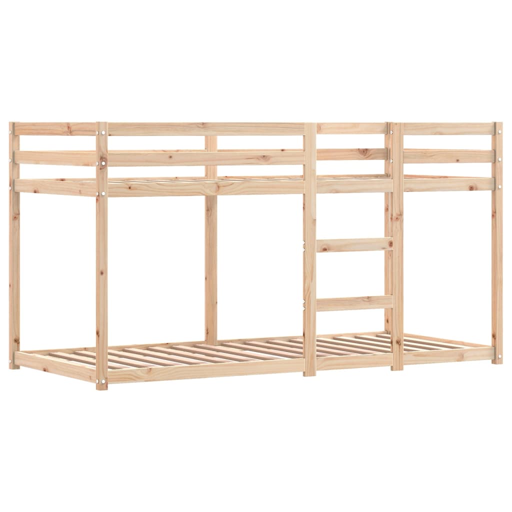 Bunk Bed Without Mattress Solid Wood Pine