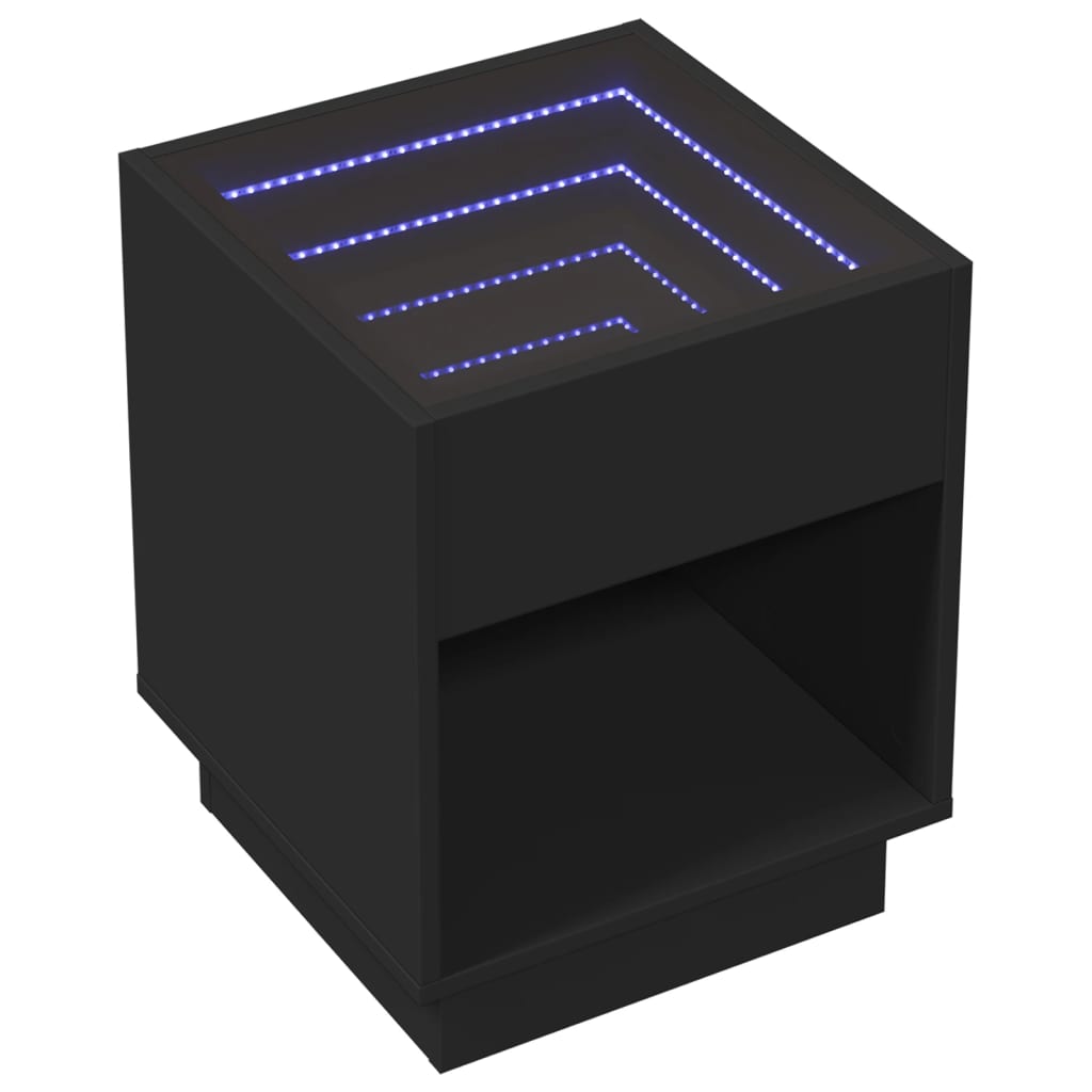 Bedside Table With Infinity Led